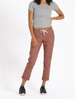 Vuori Chestnut Ripstop Pant Women’s Size Medium DuraTerra Stretch VW401